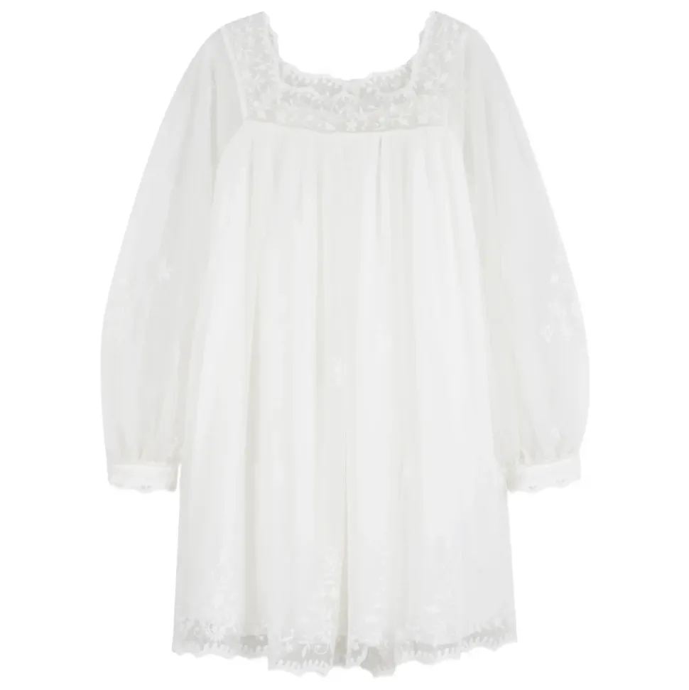 Floral Embroidered Dress