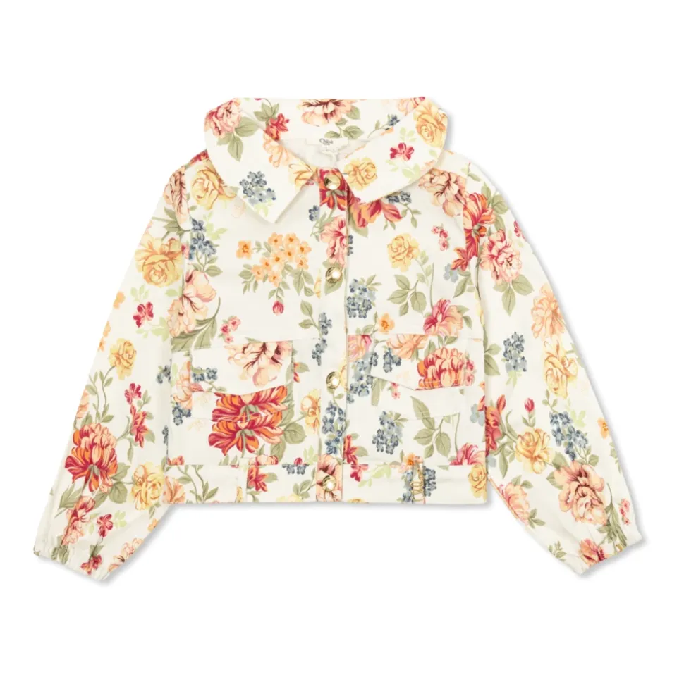 Floral Motif Jakke