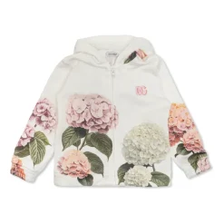 Floral Motif Sweatshirt