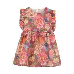Floral Ruffled Dress