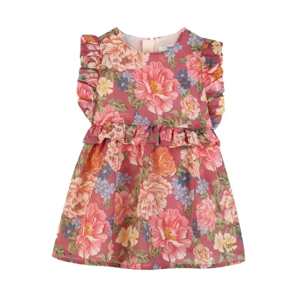 Floral Ruffled Dress