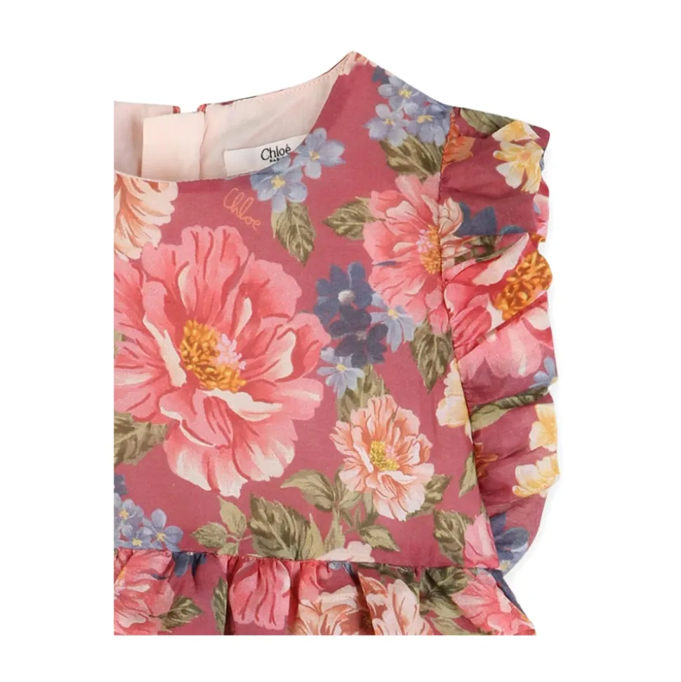 Floral Ruffled Dress
