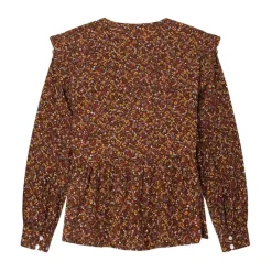 Flytende Bluse med Lange Ermer