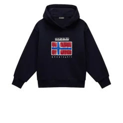 Full Zip Hoodie med brodert logo