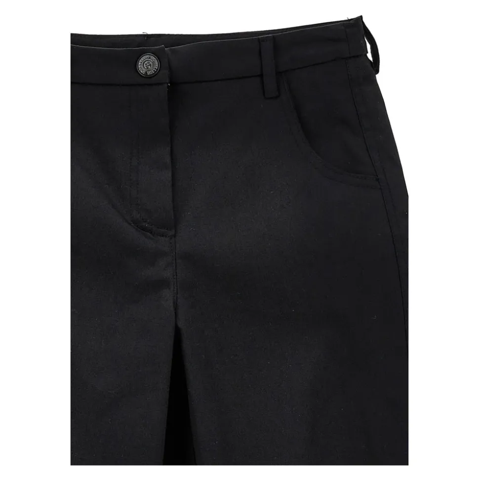 Gabardine Cropped Pant