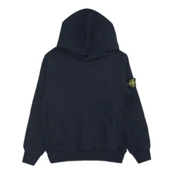 Gauzed Cotton Hooded Sweatshirt