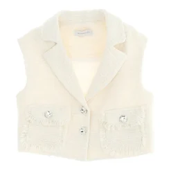 Gilet i bouclé