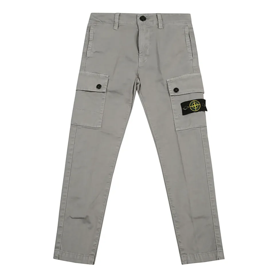 Grå bukser for gutter AW24