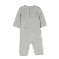 Grå Kasjmir Playsuit med Kirsebærlogo