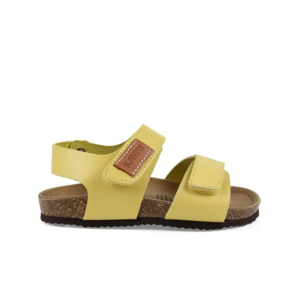 Gule Sandaler med Ankelen Stropp
