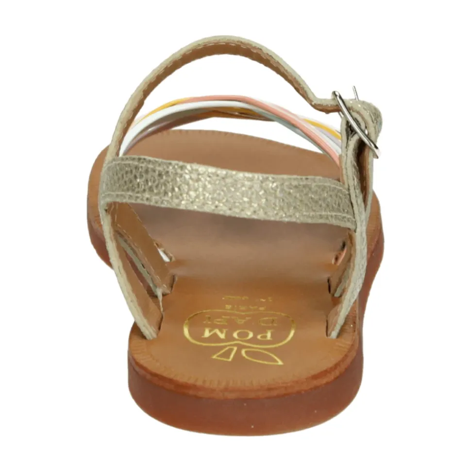 Gull Lux Sandaler med Gummisåle
