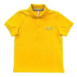 Gul Poloskjorte for Barn