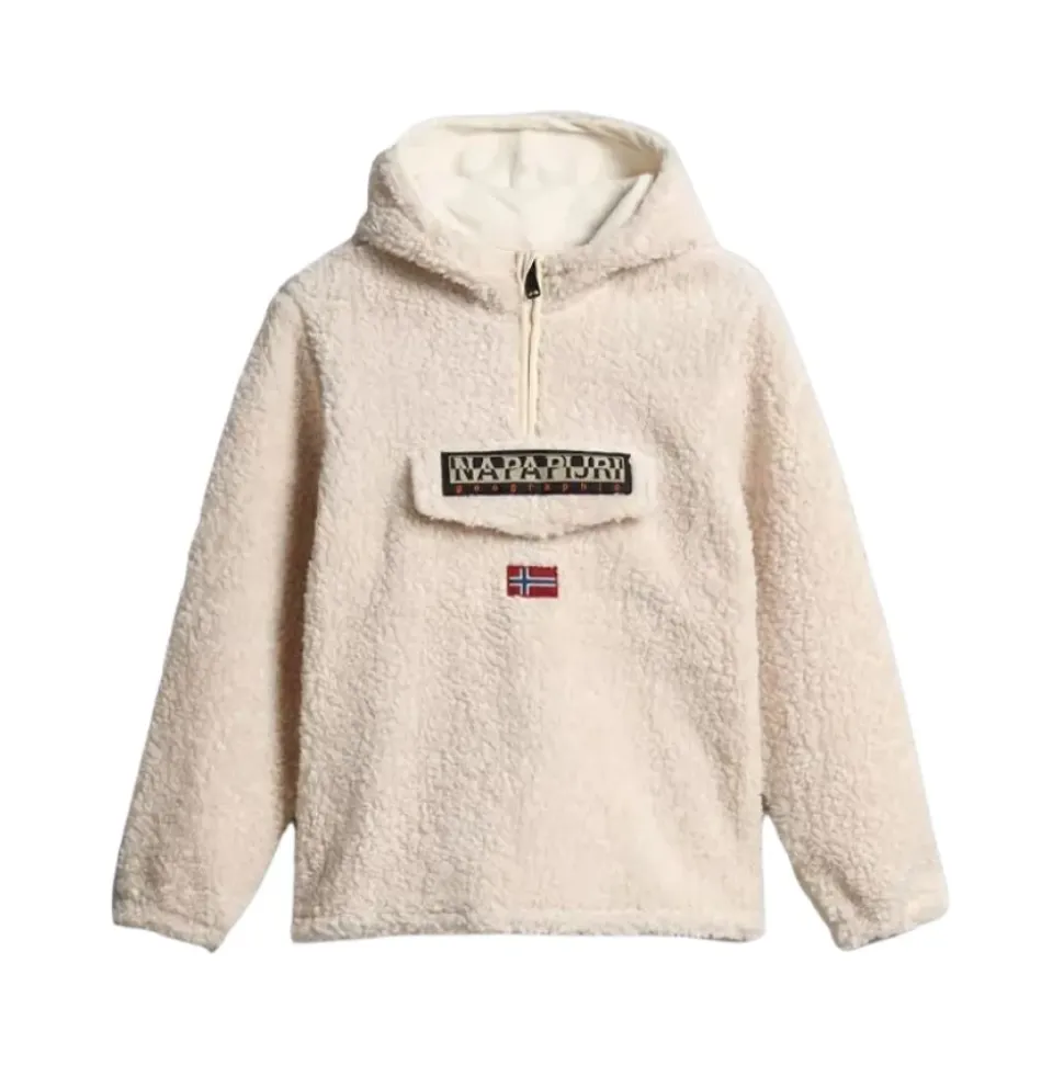 Half-Zip Hooded Sweatshirt