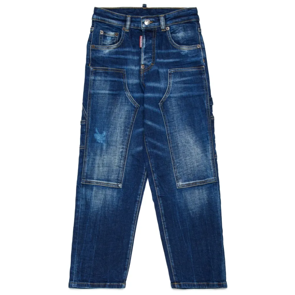 High-waist Loose-fit Jeans