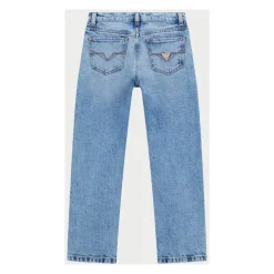 High-Waist Straight Jeans