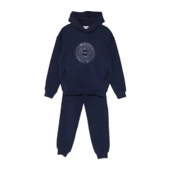 Hooded Graphic-Print Tracksuit