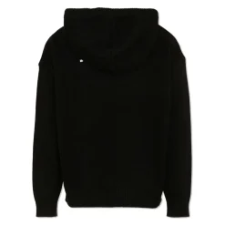 Hooded Knit Sweatshirt