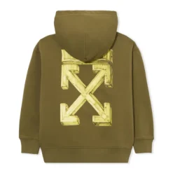 Hoodie med pilmotiv