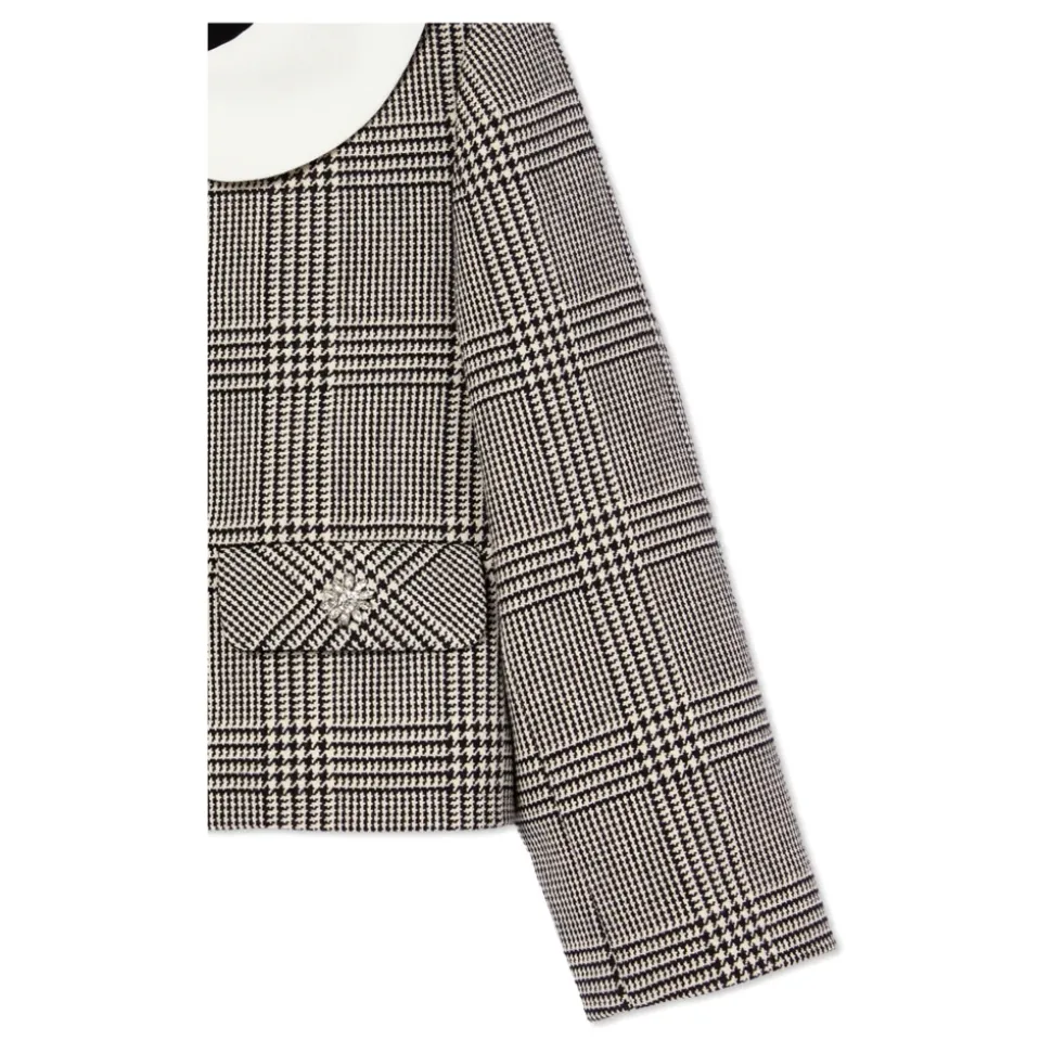 Houndstooth Blazer
