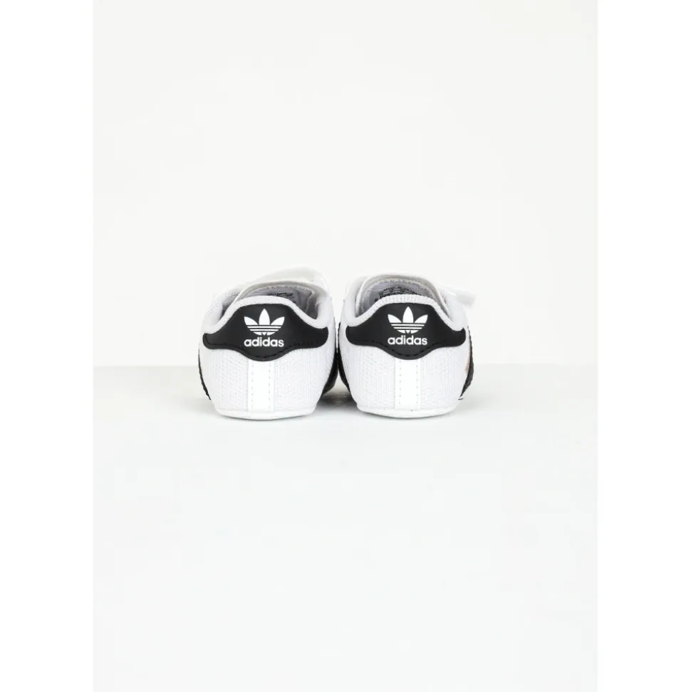 Hvite Baby Sneakers med Kontrastdetaljer