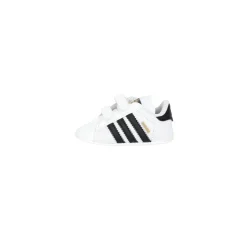 Hvite Baby Sneakers med Kontrastdetaljer