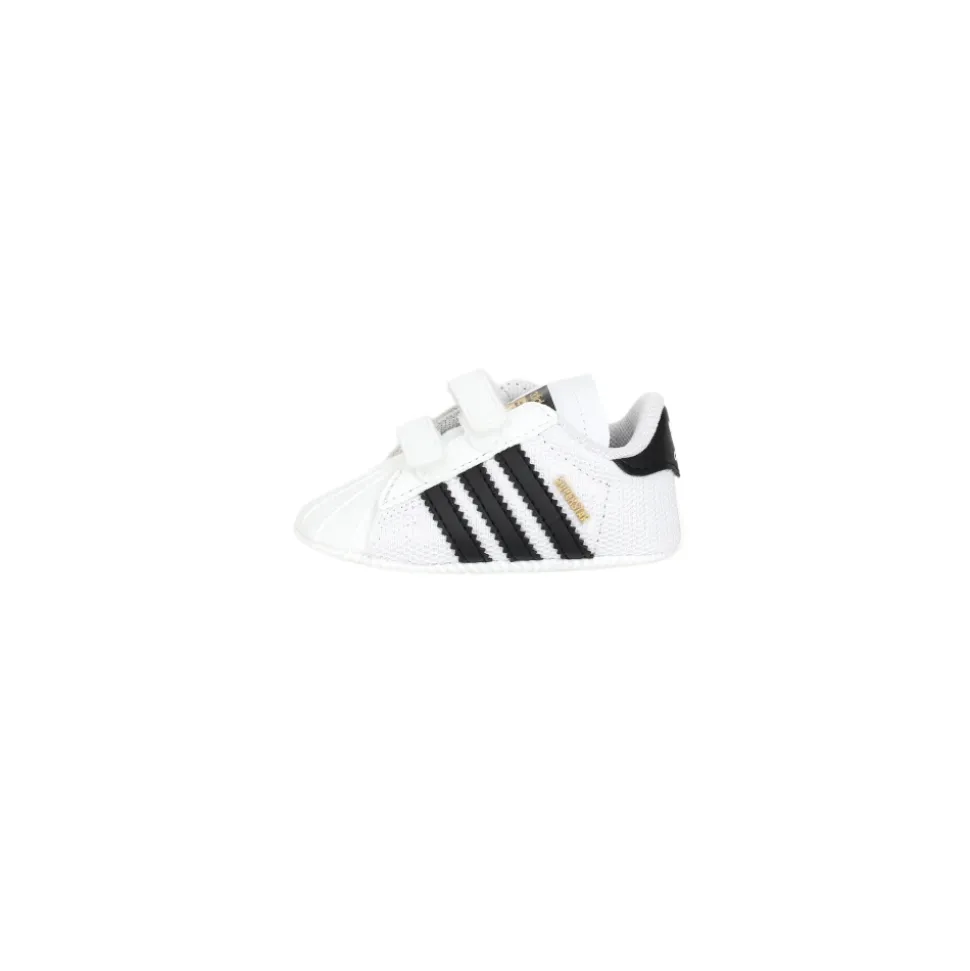 Hvite Baby Sneakers med Kontrastdetaljer