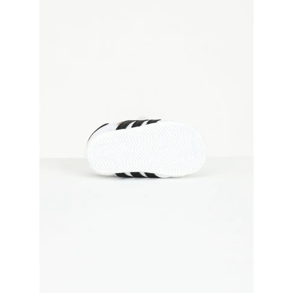 Hvite Baby Sneakers med Kontrastdetaljer