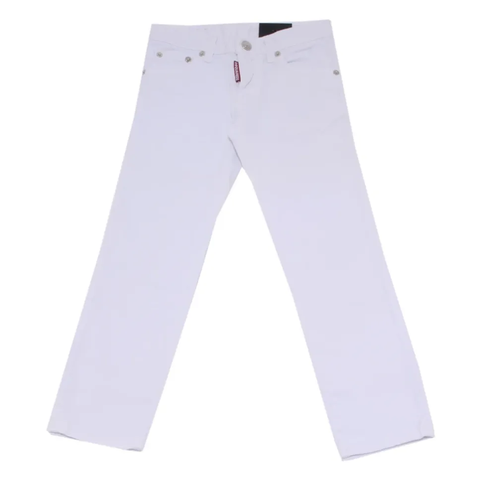 Hvite bomull 'CLEMENT' jeans med slim fit