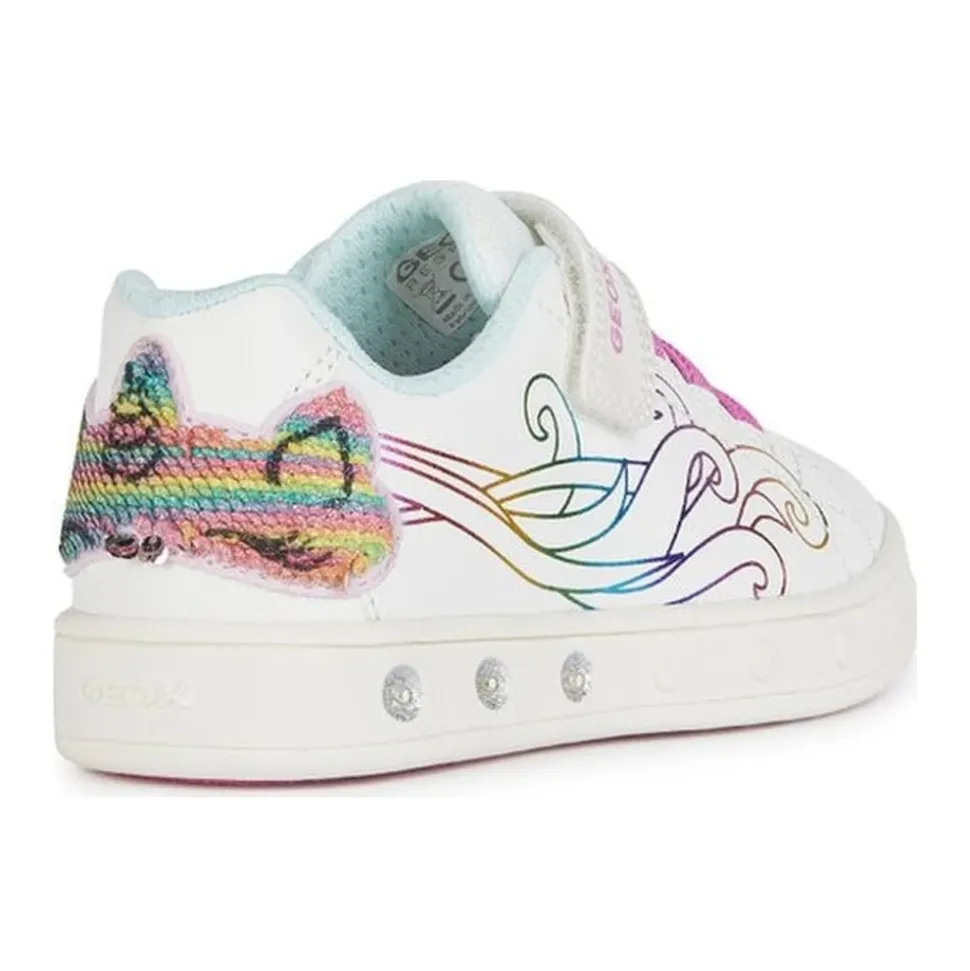 Hvite Skylin Sneakers for Jenter