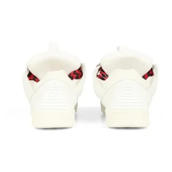 Hvite Slange Sneakers