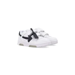 Hvite Sneakers for Aktive Gutter