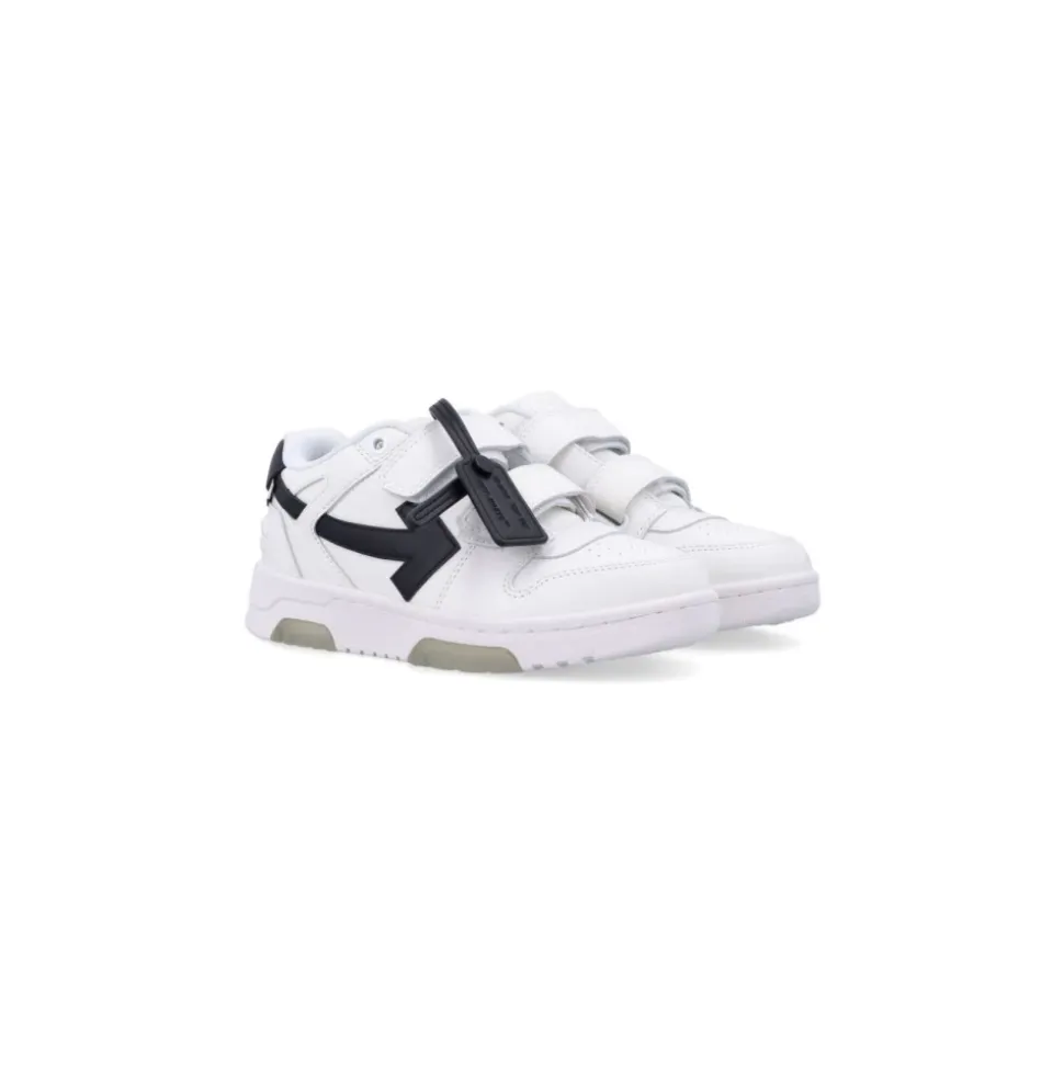 Hvite Sneakers for Aktive Gutter