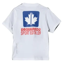 Hvit Gutt T-skjorter Sertifisert Produkt
