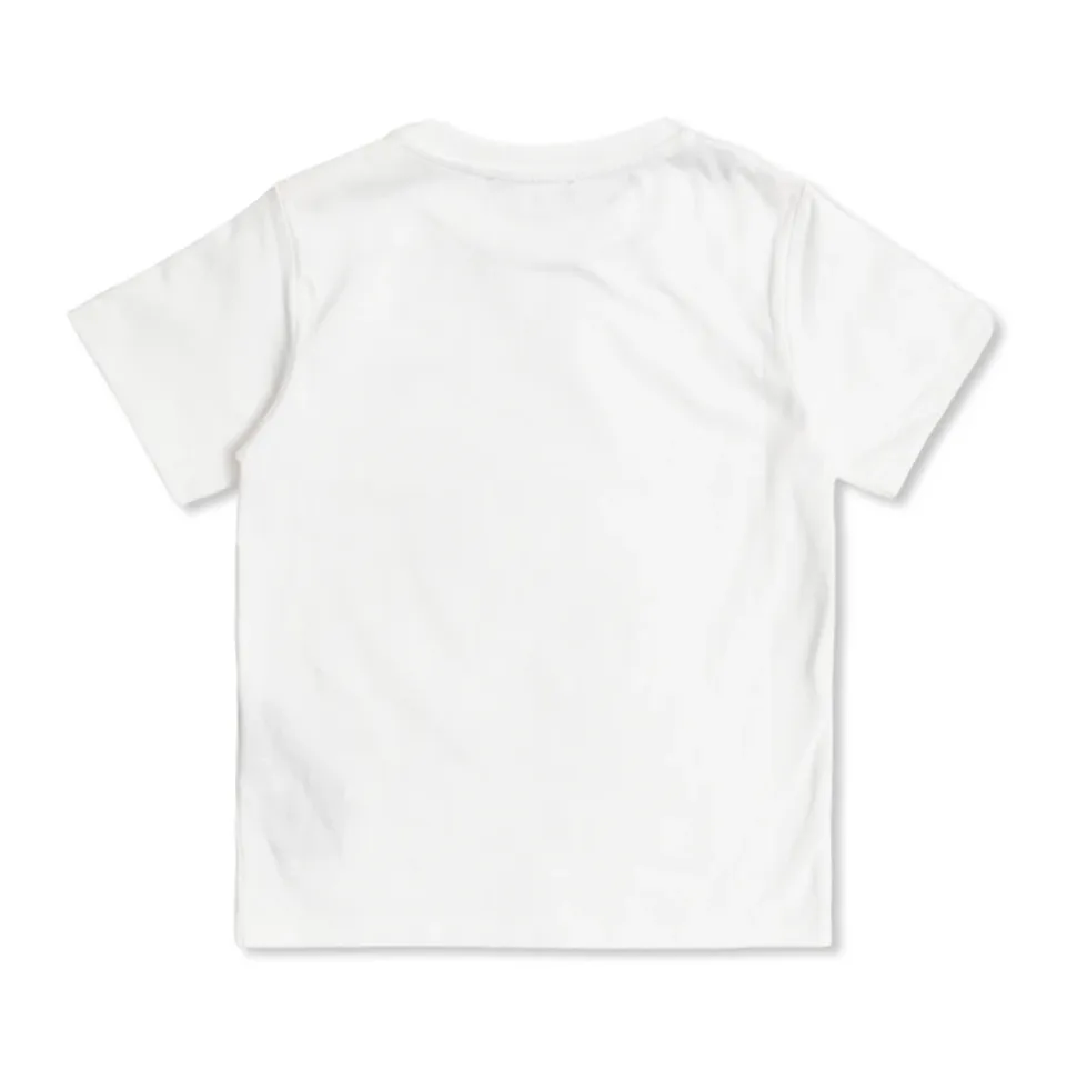 Hvit Logo T-skjorte