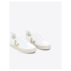 Hvit Platina Sølv Sneakers