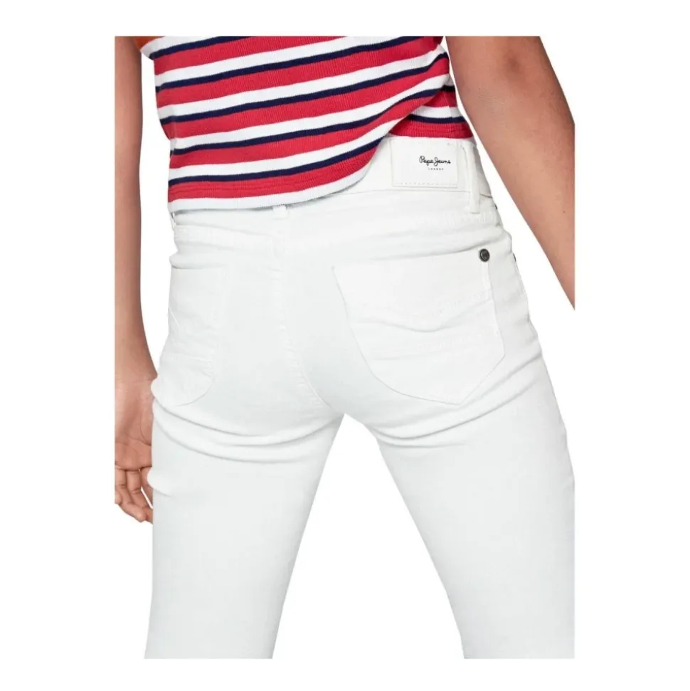 Hvit Skinny Pixlette Jeans