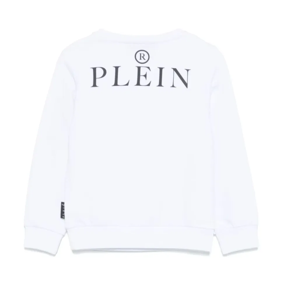 Hvit Sweatshirt