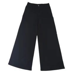 Høytlivte lyse denim bukser