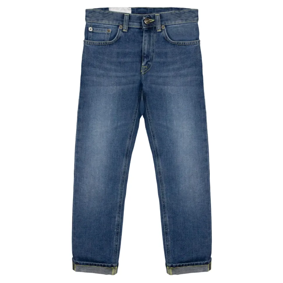 Indigo bomullsdenim jeans