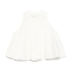 Ivory Skjorte for Jenter Elegant Stil