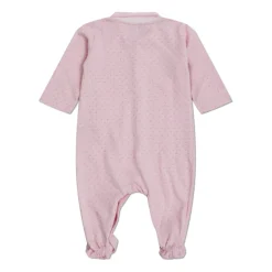 Jacquard Cotton-Piqué Sleepsuit