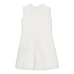 Jacquard Cotton-Poplin Dress