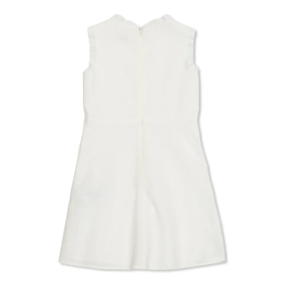 Jacquard Cotton-Poplin Dress