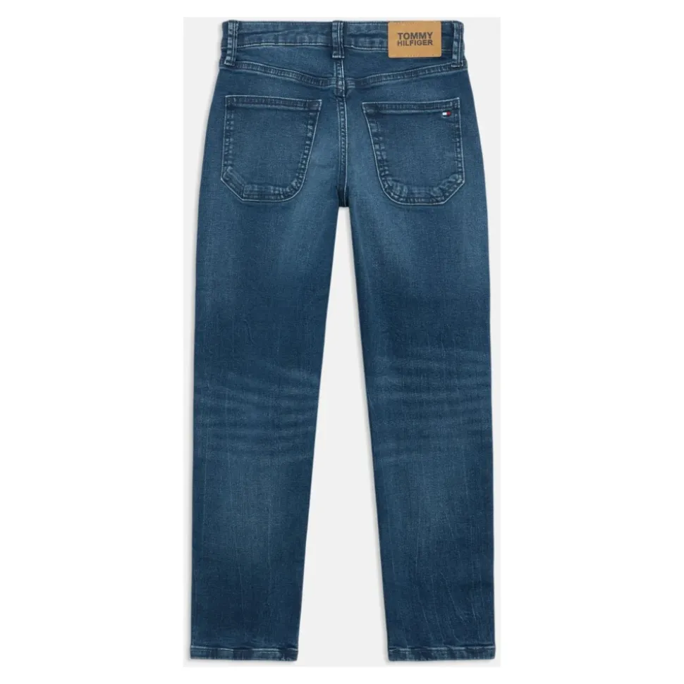 Jeans med justerbar midje