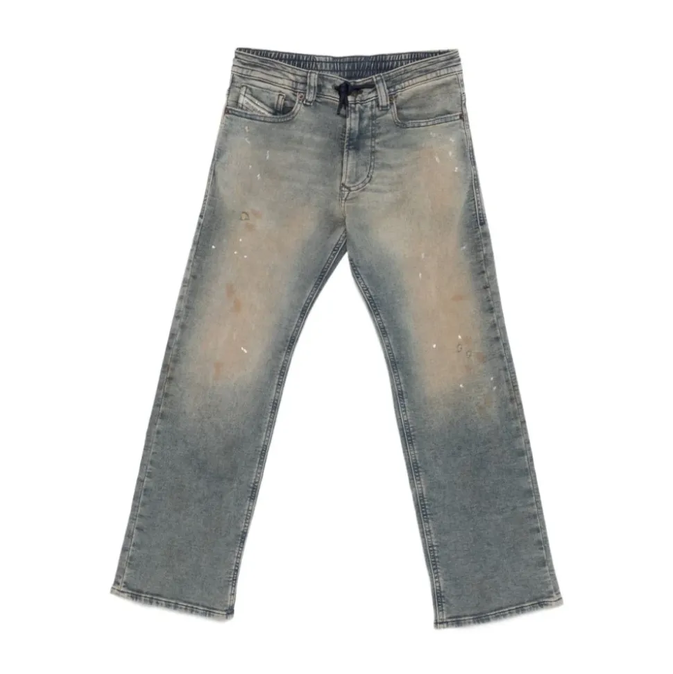 Jeans med slitt effekt