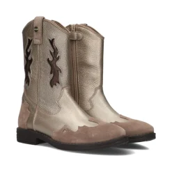 Jenter Cowboy Boots med Metallic Look