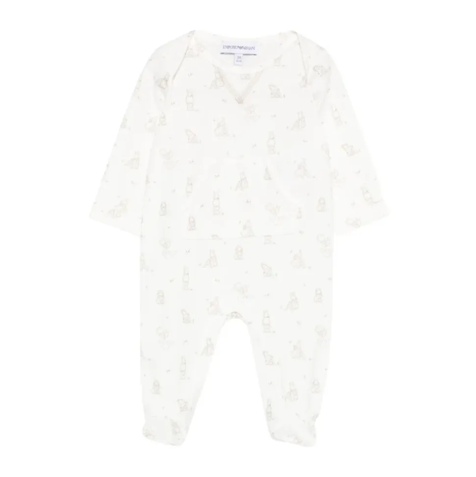 Jersey Onesie med Peter Pan-krage