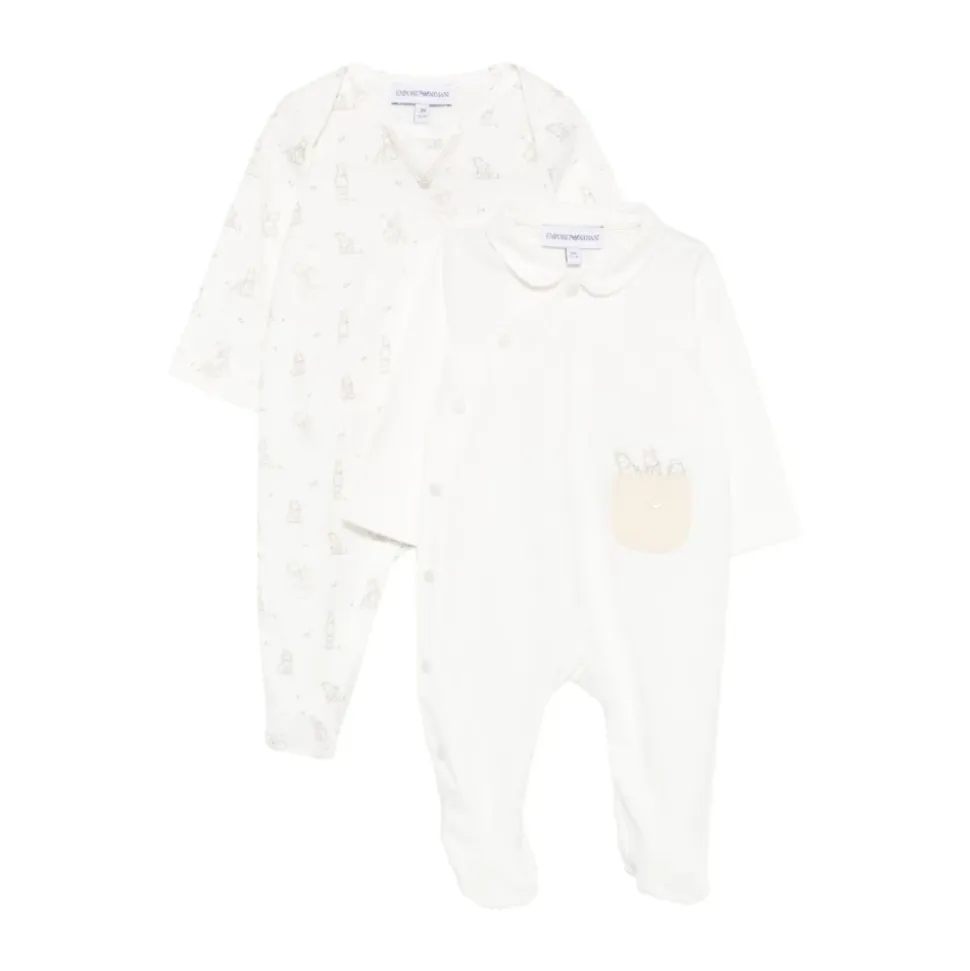 Jersey Onesie med Peter Pan-krage