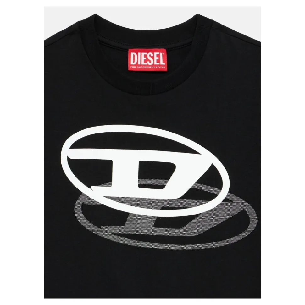 Jersey T-skjorte med korte ermer