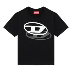Jersey T-skjorte med korte ermer
